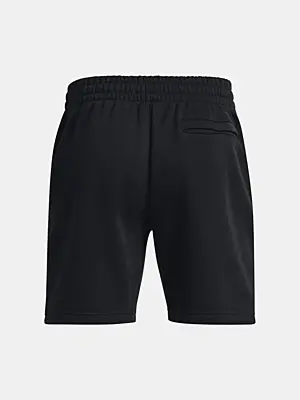 UA ICON FLEECE SHORT-BLK Pánske kraťasy