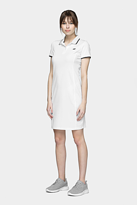 H4L21-SUDD080 WHITE Dámské šaty