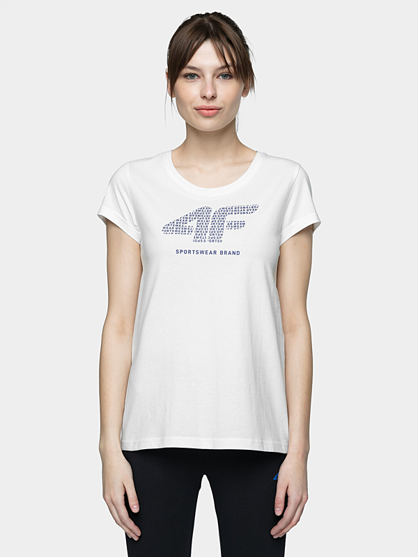 H4L21-TSD011 WHITE Dámske tričko