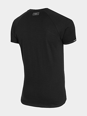 HOL21-TSM645 DEEP BLACK Pánské tričko