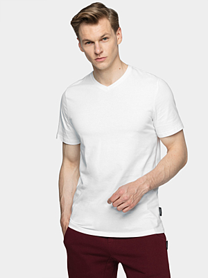 HOL21-TSM647 WHITE Pánské tričko