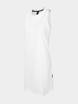 HOL21-SUDD610 WHITE Dámské šaty