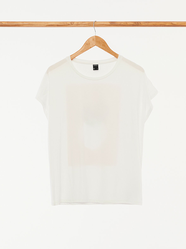 HOL21-TSD611A WHITE Dámské tričko