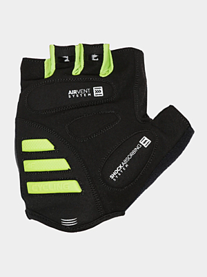 H4L21-RRU061 BLACK Cyklistické rukavice