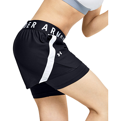 Play Up 2-in-1 Shorts-BLK