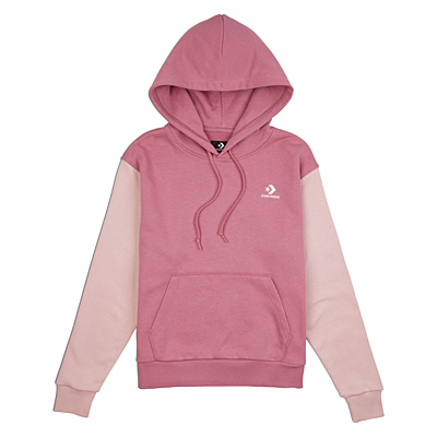 COLORBLOCKED FRENCH TERRY HOODIE