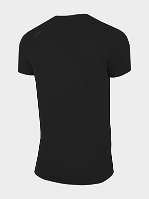 H4L22-TSM014 DEEP BLACK Pánske tričko