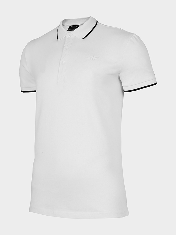 H4L22-TSM357 WHITE Pánské tričko