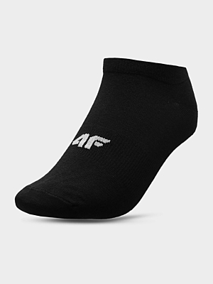 H4L22-SOM301 COLD LIGHT GREY MELANGE+WHITE+DEEP BLACK Ponožky