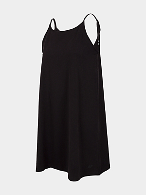 H4L22-SUDD016 DEEP BLACK Dámske šaty
