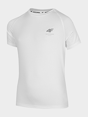 HJZ22-JTSMF002 WHITE Detské športové tričko