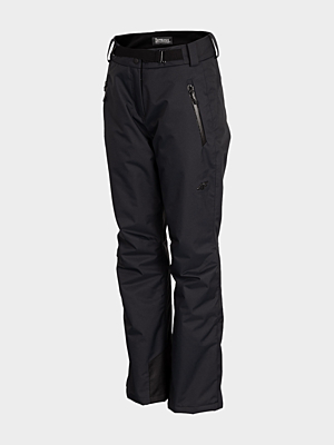H4Z22-SPDN006 DEEP BLACK Dámske lyžiarske nohavice