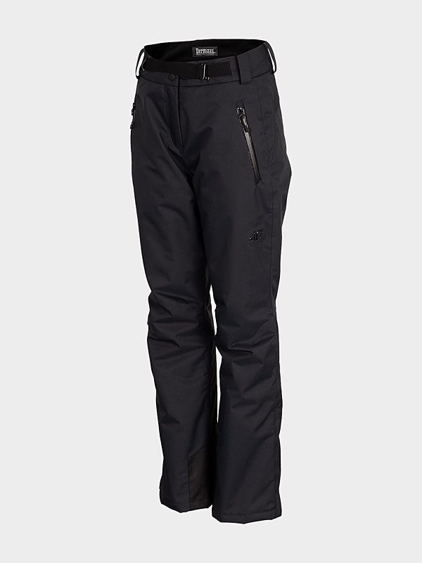 H4Z22-SPDN006 DEEP BLACK Dámske lyžiarske nohavice