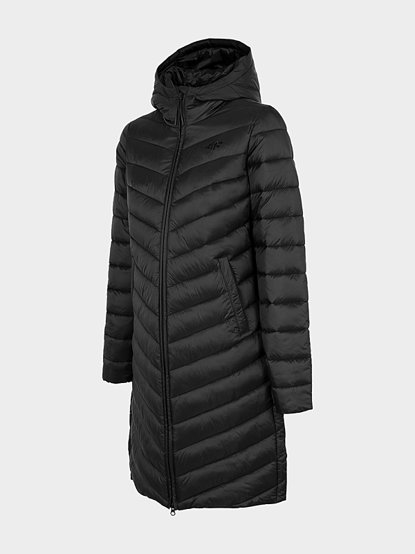 H4Z22-KUDP015 DEEP BLACK Dámsky kabát