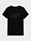4FSS23TTSHM537 DEEP BLACK Pánské tričko