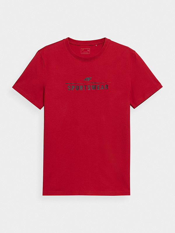 4FSS23TTSHM539 RED Pánské tričko