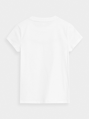 4FJSS23TTSHF280 WHITE Detské tričko
