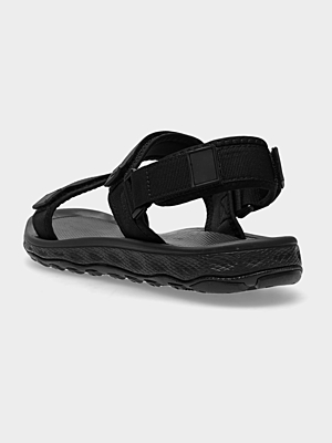 4FSS23FSANM017 DEEP BLACK Pánske sandále