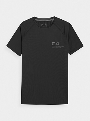 4FSS23TFTSM163 DEEP BLACK Pánske tričko