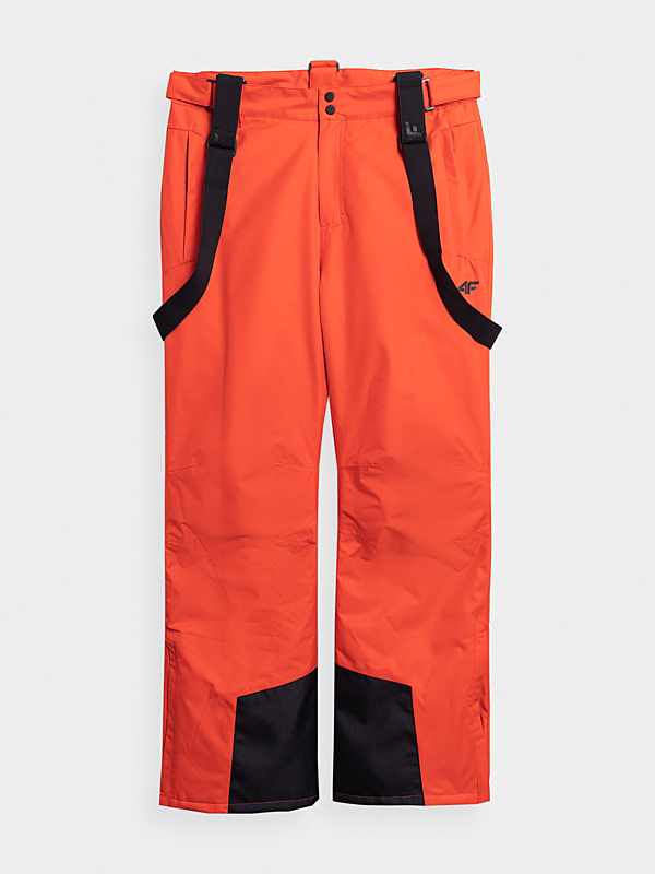 4FAW23TFTRM361 RED Pánské lyžařské kalhoty