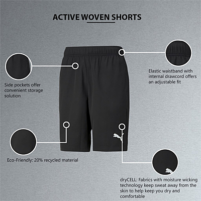 ACTIVE Woven Shorts 9"